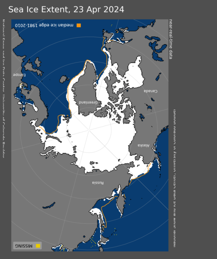 기후예측정보 해빙 자료 - 2024년 04월 23일